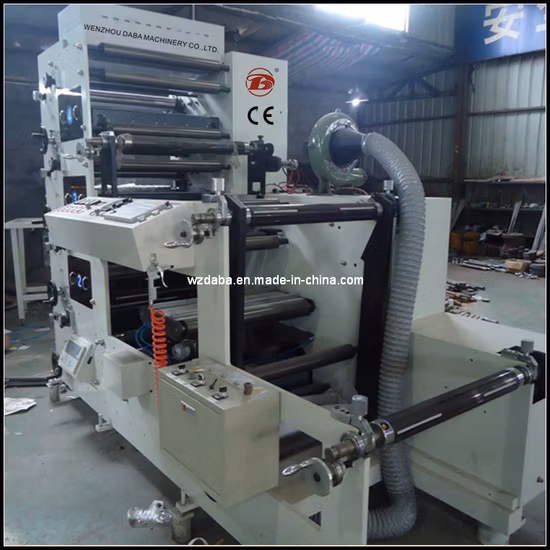 DBRY-320 Roll Cold Stamping Laminating Die Cutting Punching Slitting Color Label Flexo Printing Machine for Aluminum Foil Plastic Paper Cup Film Label Print