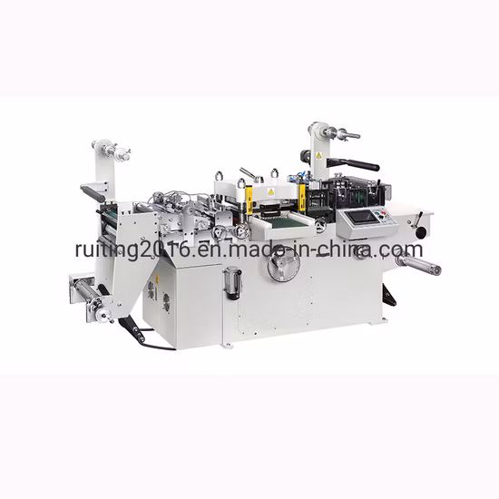 Hot Stamping Foil Flatbed Label Die Cutting Machine with High Speed