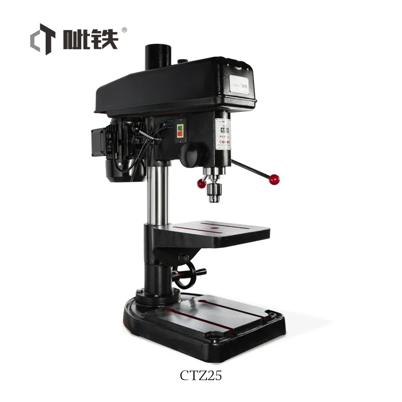 China Newly Design Hot Sale Best Quality Bench Drill Press Table Drilling Machine Mini Drill Press Ctz25