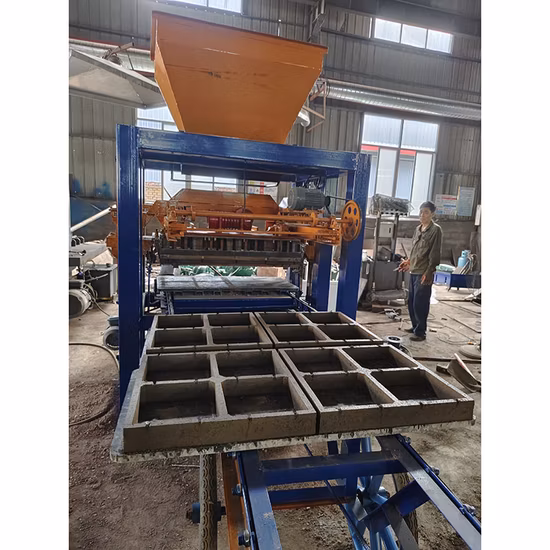 Interlocking Brick Press Machine Cement Brick Making Machine in Zambia