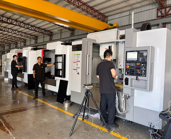 Precision Automatic Vertical Machining Center CNC Milling Machine for Small Component Aluminum Steel Iron Copper Profiles Vmc